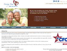 Tablet Screenshot of lovingarmssc.com